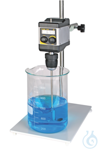 Rührmotor R 20D-PC R 20D-PC Robustes Rührwerk bis 20 Ncm Drehmoment, Drehzahlbereich 50 bis...